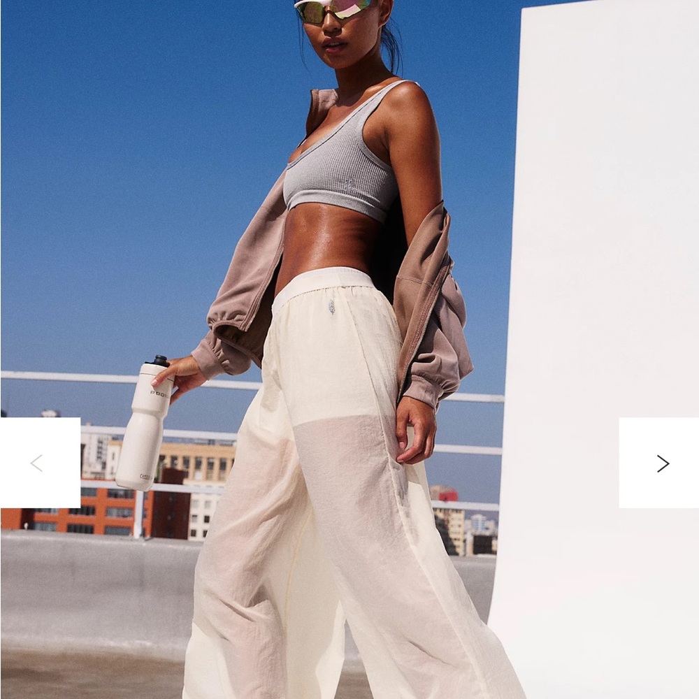 Free People Movement Sheer Balloon Pants